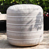 Desert Calm Beige Pouf