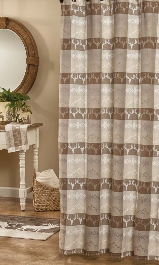 Alpine Hideaway Shower Curtain