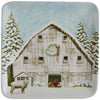 Holiday Barn Salad Plates - Set of 4