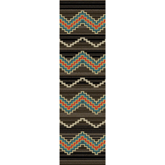 Trapper Southwestern Rug - 2 x 8