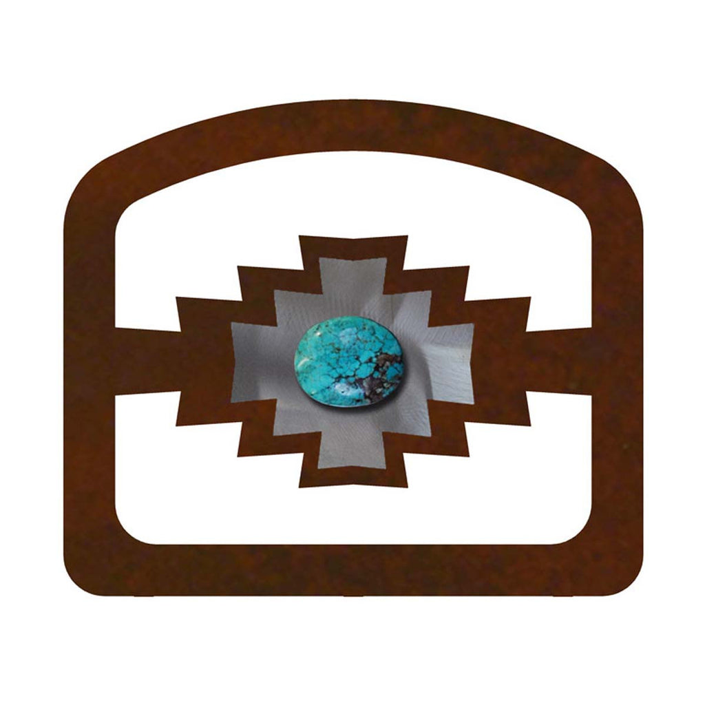 Turquoise Bandit Letter Holder