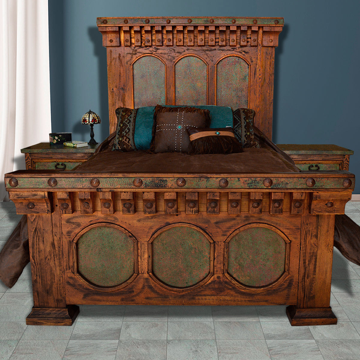 Capitel Copper Bed - Queen