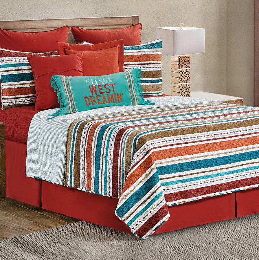 Festiva Oasis Quilt Bed Set - King