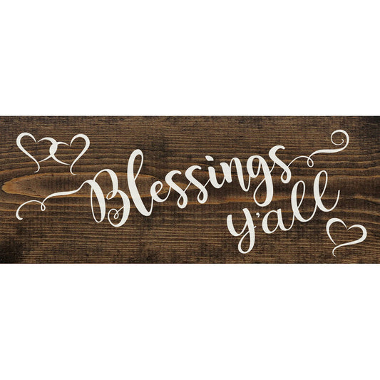 Country Blessings Wood Sign