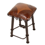 Coronado Iron Counter Stool - Two Tone Colonial Corners