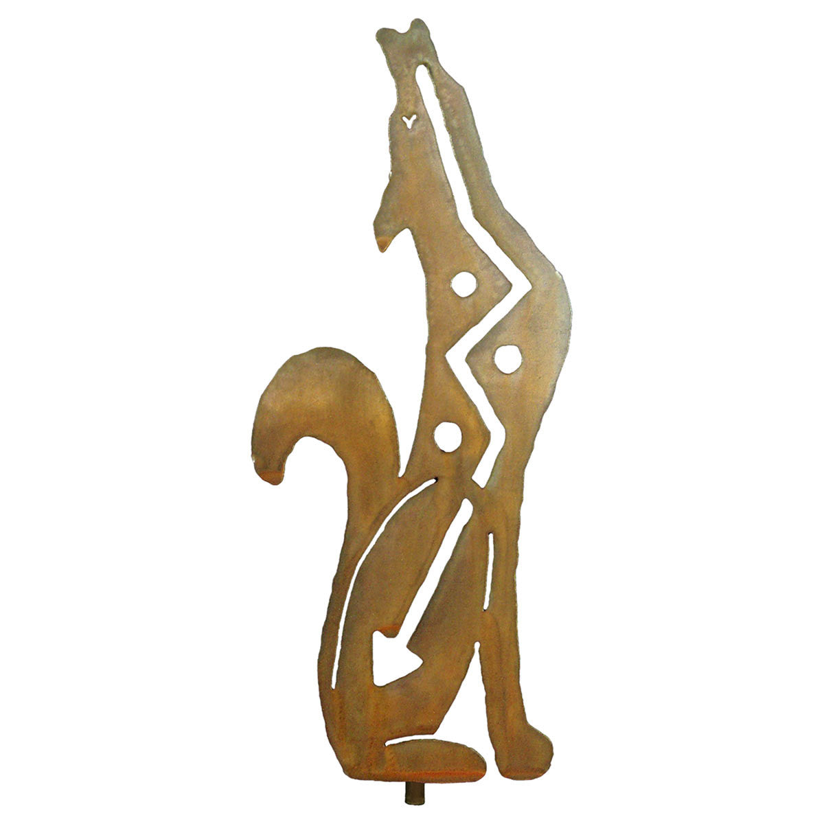 Designer Coyote Garden Statue
