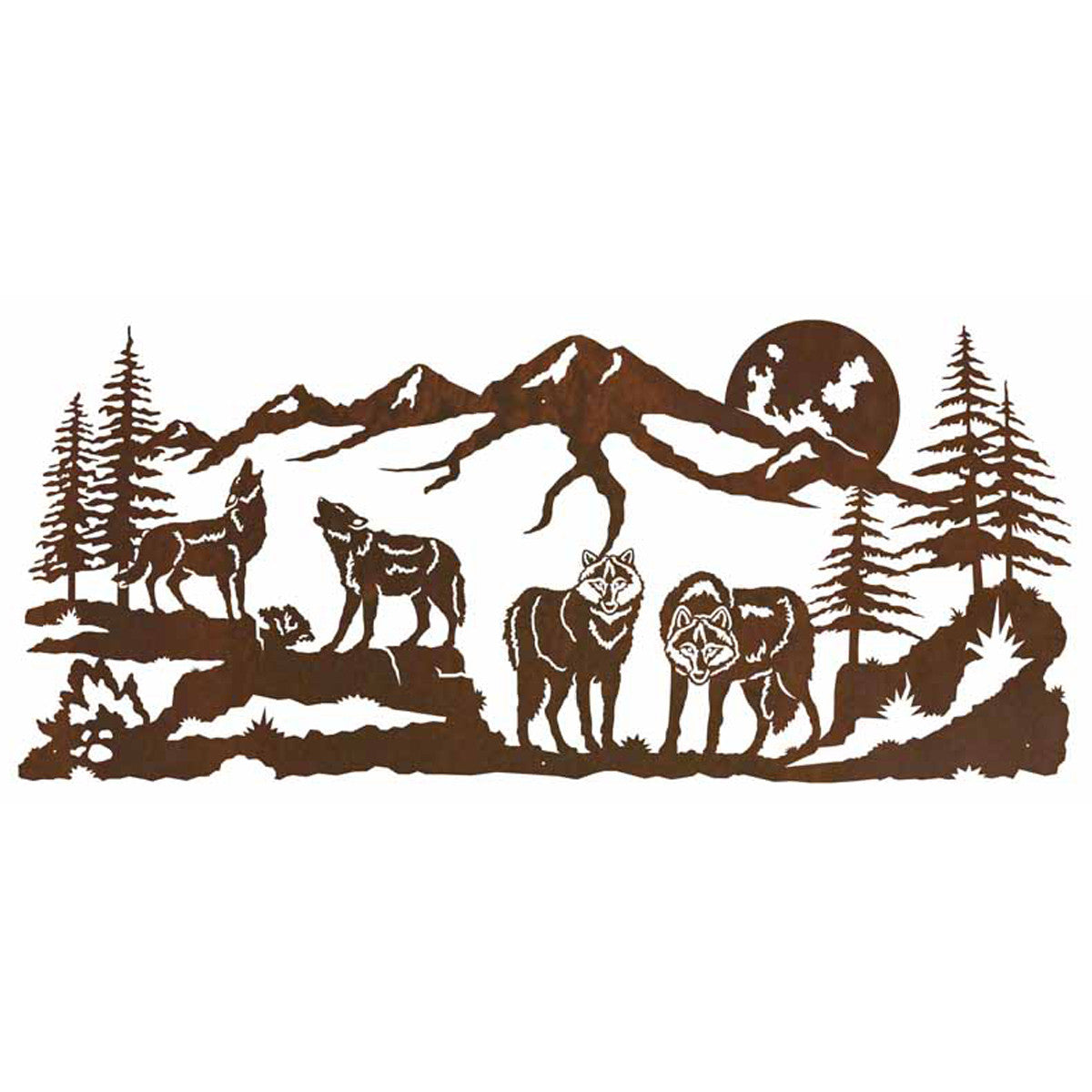Wolf Pack Wall Art