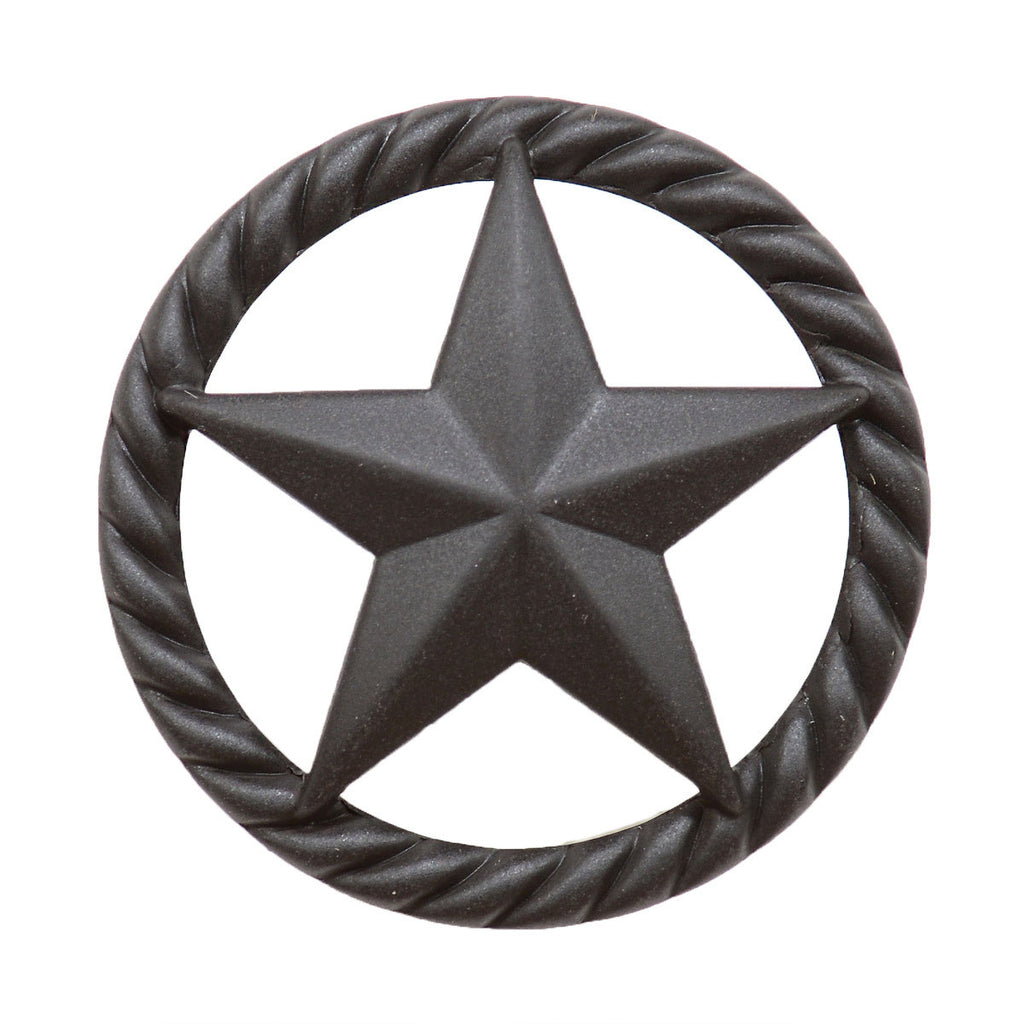 3-D Star Cabinet Knobs - Set of 2