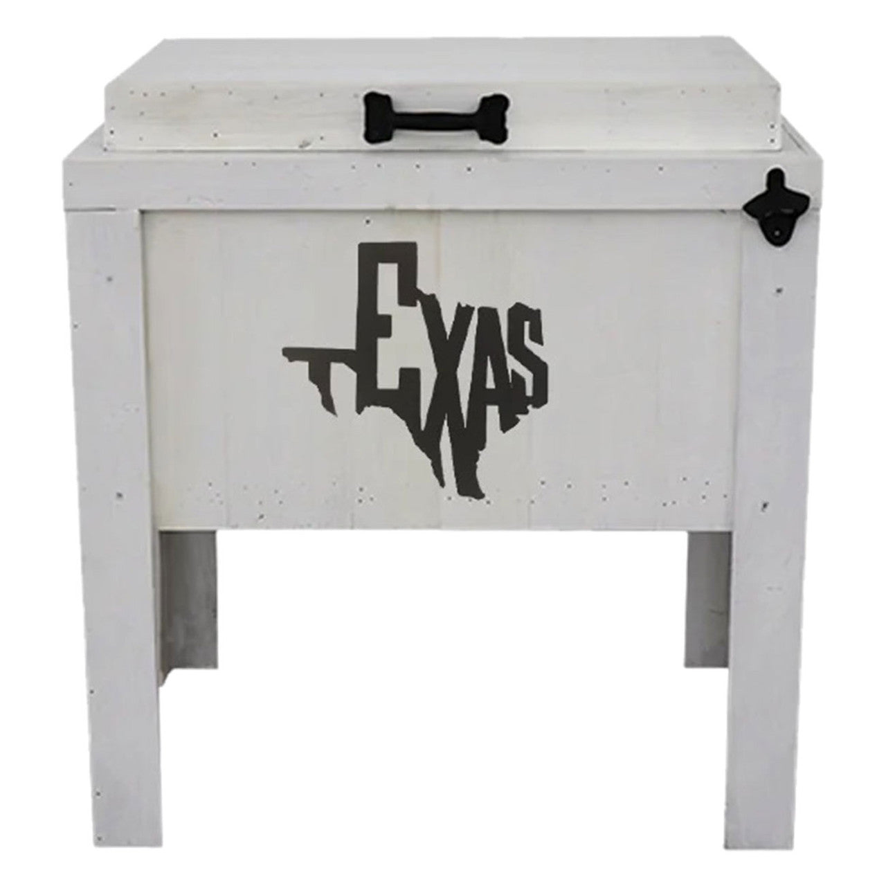 Texas State Single Cooler - White