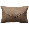 Mushroom Pillow with Flap & Fabric Back - 12 x 18