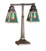 Comanche Mission Two Light Desk Lamp