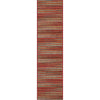 Mesa Stripes Indoor/Outdoor Rug - 2 x 8