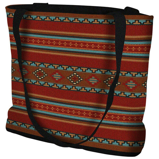 Saddleblanket Red Tote Bag