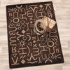 Cattle Ranch Brands Rug - 4 x 5