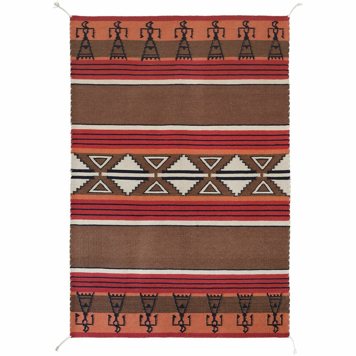 Tribal Sketch Rug - 8 x 10