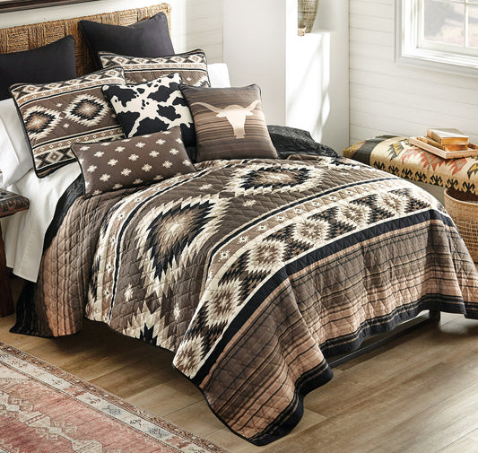 Cheyenne Trail Quilt Bed Set - Queen - CLEARANCE