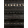 Paramount Black Rug - 2 x 3