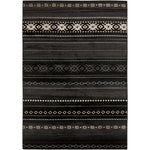 Paramount Black Rug - 2 x 3