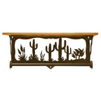 Desert Silhouette Bath Shelf