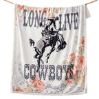 Long Live Cowboys Throw - OUT OF STOCK UNTIL 07/01/2026