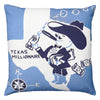 Texas Millionaire Embroidered Pillow