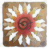 Mojave Sunburst Wall Clock