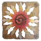Mojave Sunburst Wall Clock