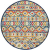Desert Fiesta Indoor/Outdoor Rug - 8 Ft. Round - OUT OF STOCK UNTIL 09/30/2026
