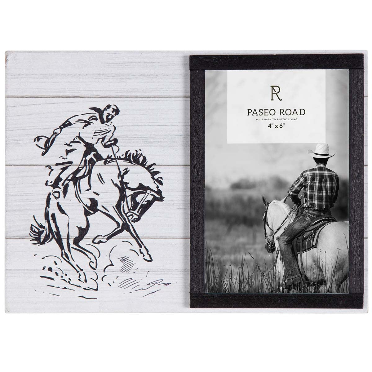 Rustic Ranch Bronco Frame