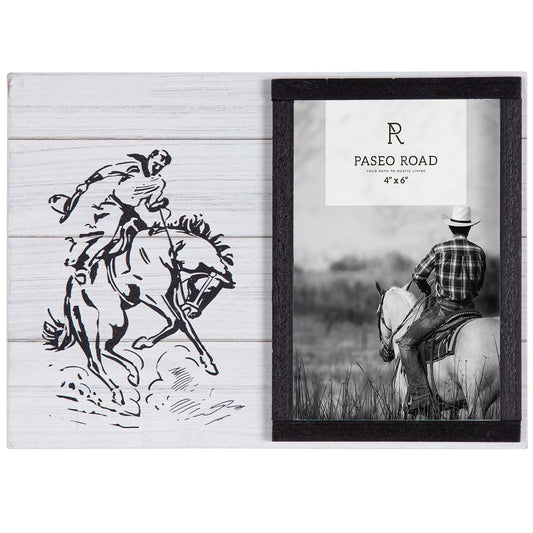 Rustic Ranch Bronco Frame