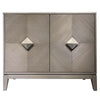 Modern Diamond Gray Cabinet