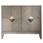 Modern Diamond Gray Cabinet