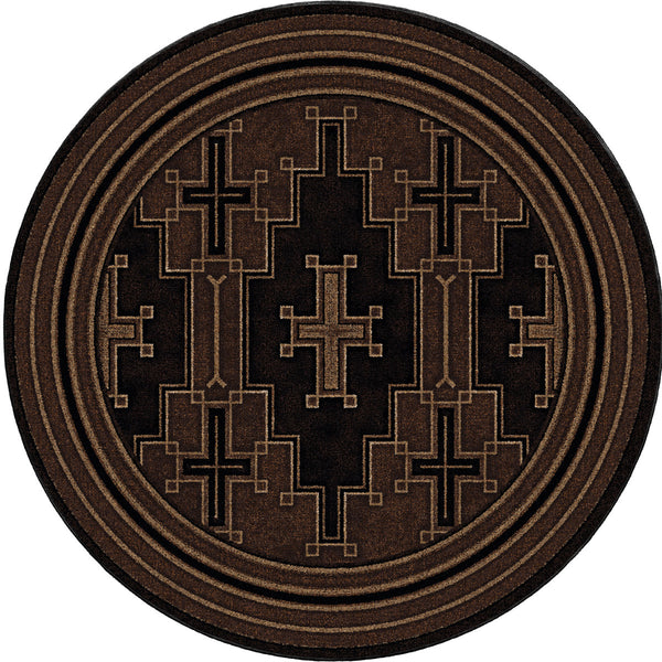 Southwest Crusade Rug - 8 Ft. Round