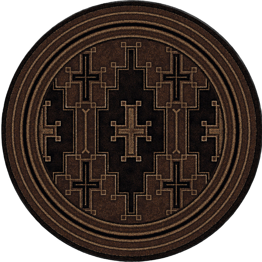 Southwest Crusade Rug - 8 Ft. Round