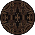 Southwest Crusade Rug - 8 Ft. Round