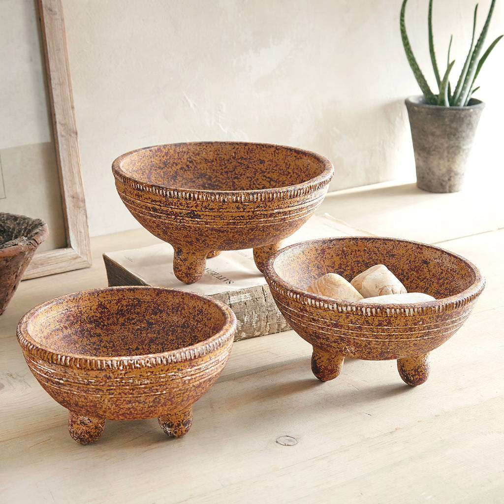 Sunset Adobe Clay Bowl Set - OVERSTOCK