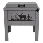 Chihuahuan Longhorn Single Cooler - Gray