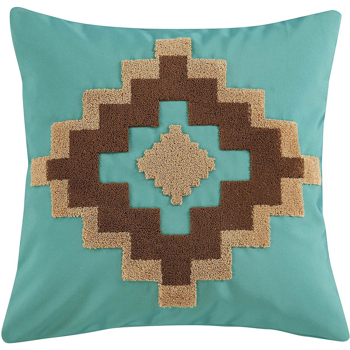 Turquoise Morning Outdoor Pillow
