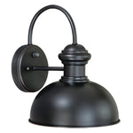 Founder Outdoor 10-Inch Wall Lamp - Oil Burnished Bronze