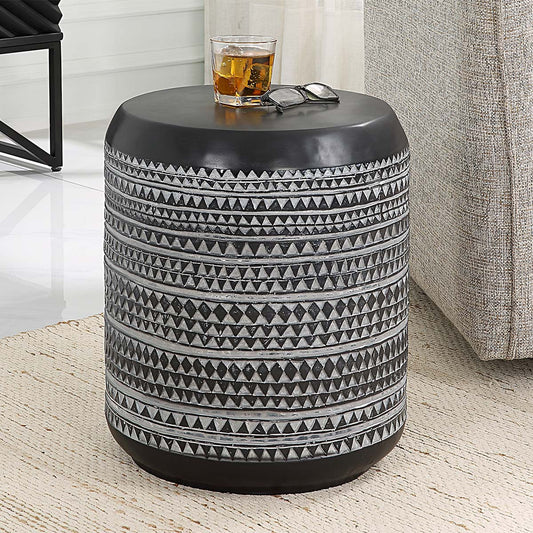 Geometric Modern Accent Table