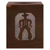 Cowboy Square Tissue Cover