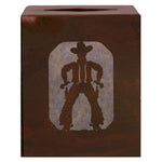 Cowboy Square Tissue Cover