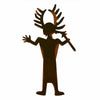 Antler Man Metal Wall Art