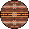 Canyon Cross Rug - 8 Ft. Round
