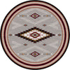 Phoenix Rising Rug - 8 Ft. Round