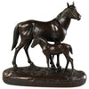 Just Like Dad Horse Sculpture