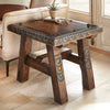 Colonial Turquoise End Table