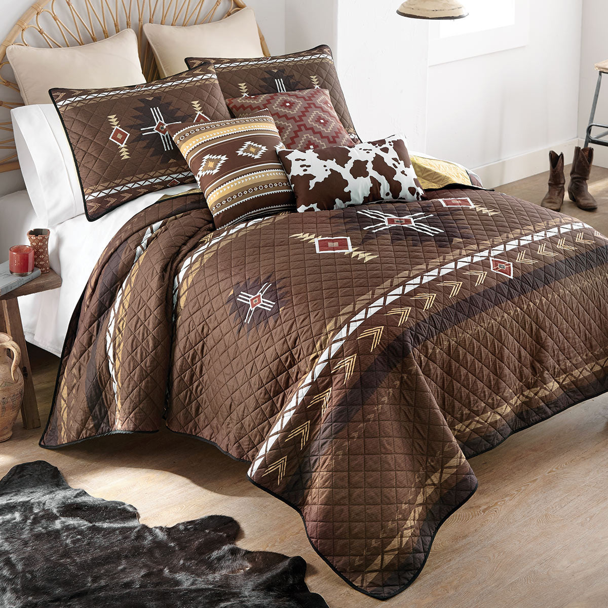 Spirit Guides Quilt Bed Set - King - CLEARANCE