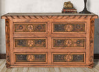 Texas Star Cowhide 6-Drawer Dresser
