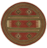 Pueblo Blocks Rug - 6 Ft. Round